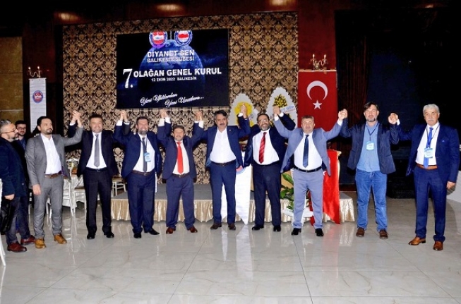 Diyanet-Sen Balıkesir Şube Başkanı Mehmet Akif Gerboğa Güven tazeledi