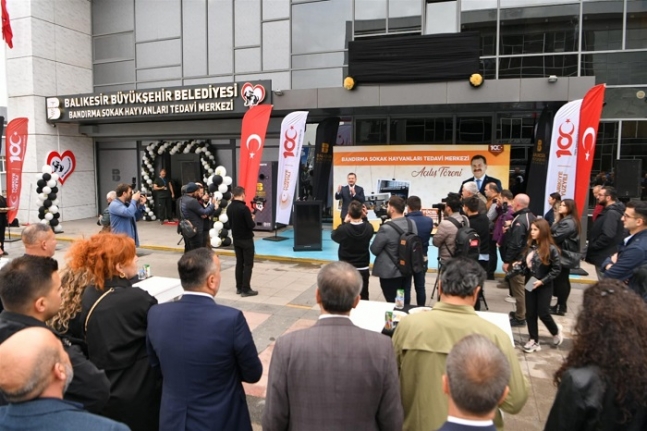 Türkiye’ye örnek “Bandırma Sokak Hayvanları Tedavi Merkezi”