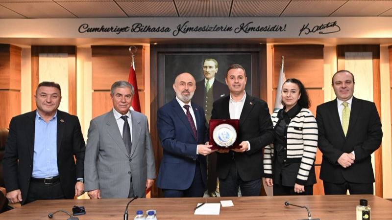 Balıkesir Büyükşehir Belediye Başkanı Ahmet Akın'a Ziyaret
