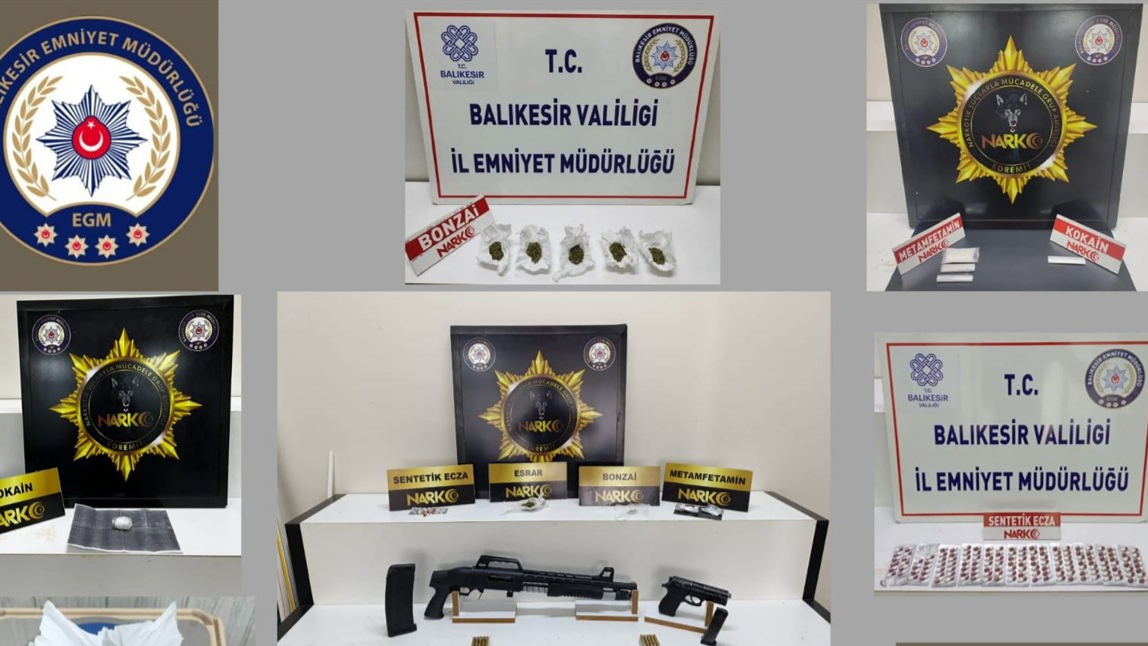 Balıkesir Polis &amp; Jandarma 24 saat 04.02.2025