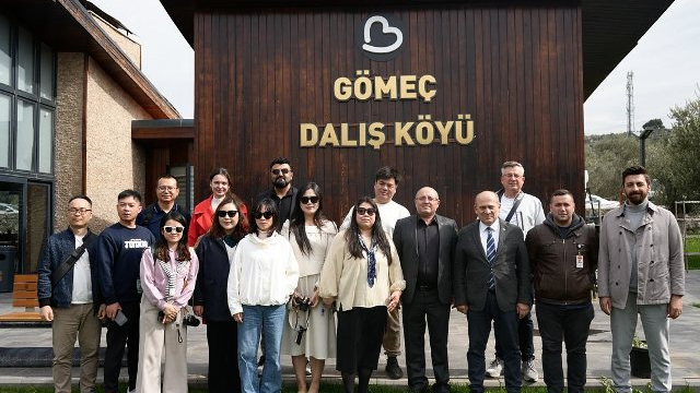 Edremit Ticaret Odası Çinli’leri ağırladı.