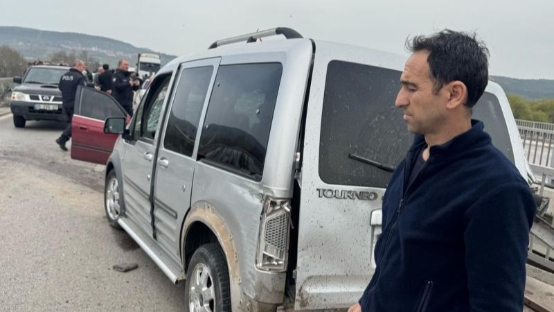Bigadiç’te kaza: 1 ölü, 4 yaralı