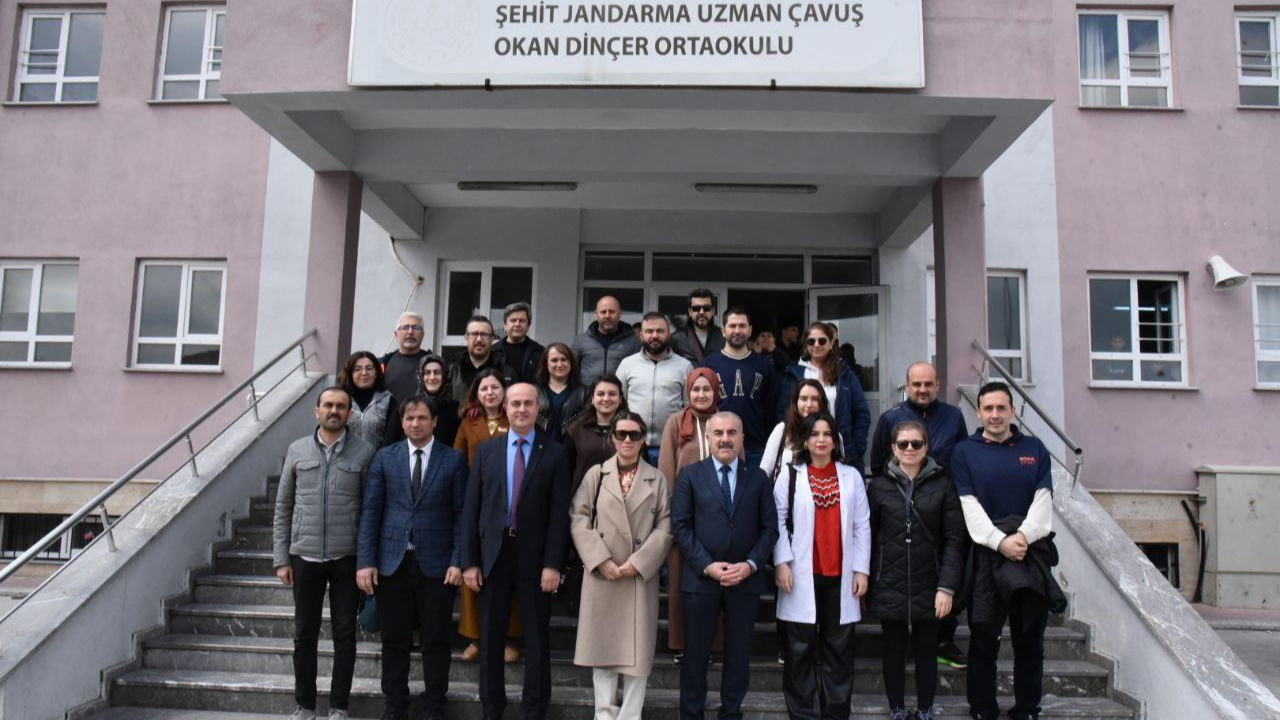 Müdür Murat Demir, Ara Tatil Sonrası Okul Ziyaretlerini Hız Kesmeden Sürdürüyor