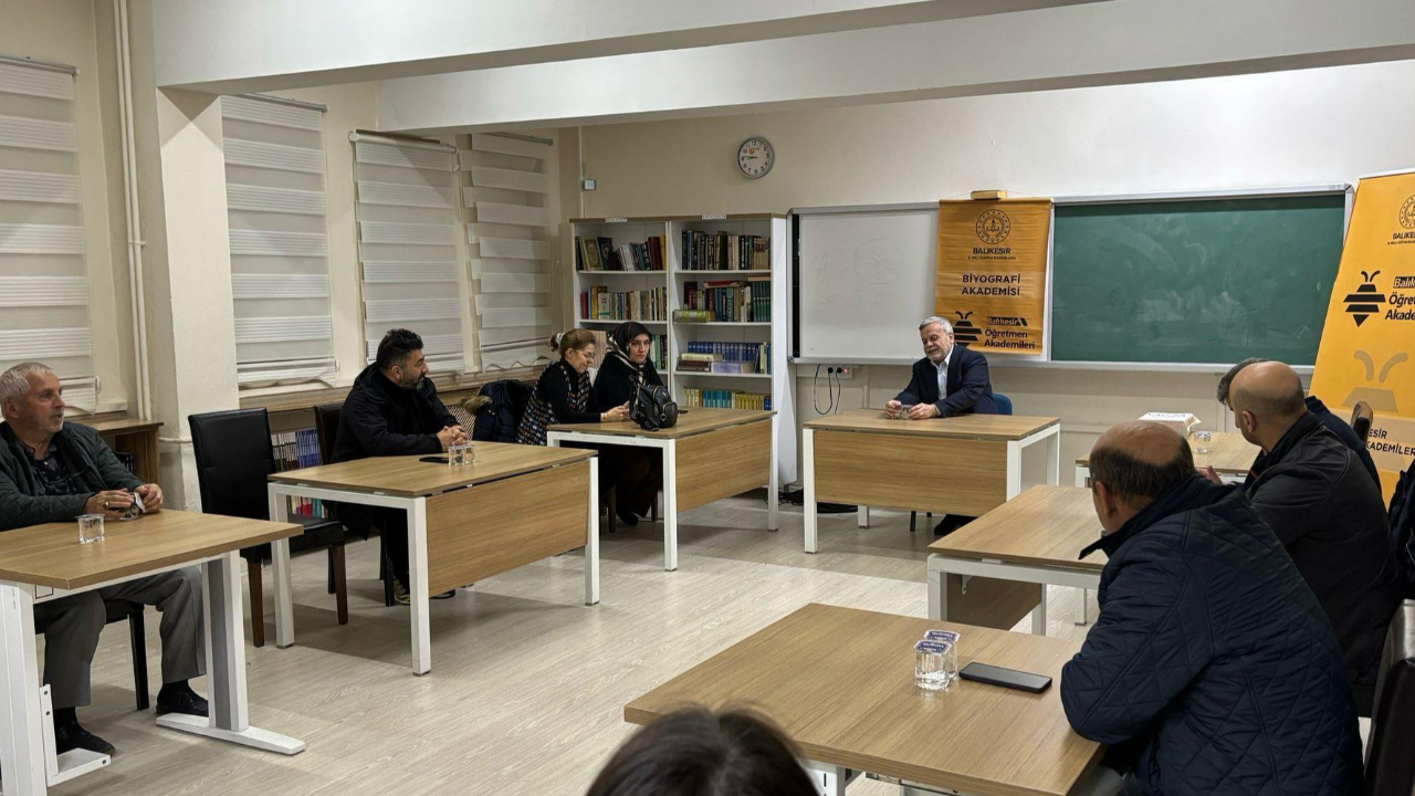 Balıkesir Öğretmen Akademileri Biyografi Akademisi Eğitimleri devam ediyor