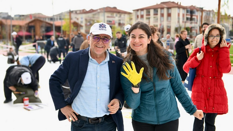 Alteylül'de Otizmli Çocuklar Gönüllerince Eğlendi
