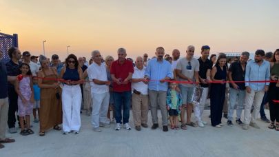 Gömeç’te 5. Uluslararası Kuzey Ege Heykel Sempozyumu ve Kafebüs Travla açılışı