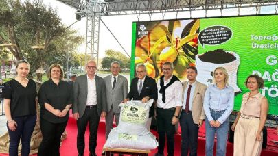 Genç zeytin üreticilerine gübre desteği