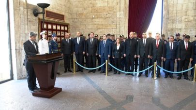 Balıkesir İtfaiyesinden Anıtkabir ziyareti