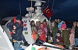 Ayvalık’ta 108 düzensiz göçmen yakalandı