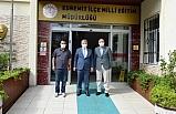 Canbey, Edremit İlçe Milli Eğitim’i ziyaret etti