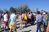 Edremit’te boğulmak üzere olan genci cankurtaran kurtardı