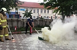 Emniyet Amirliği’nde yangın tatbikatı
