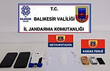 Altıeylül'de Jandarma  metamfetamin ele geçirdi