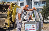 Ayvalık'ta Konteynerler yeraltına alınıyor