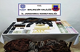 Balıkesir’de Jandarma hırsızlık şebekesini çökertti