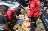 Son Dakika Gömeç'te feci kaza: 6 yaralı