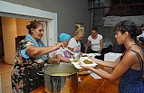Ayvalık'ta oruç açma lokması