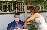 Kaymakam Ünsal aşı oldu, aşıya davet etti
