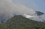Kazdağları'nda orman yangınına 17 helikopter ile müdahale ediliyor