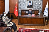 Kaymakam Dinç'ten Veda Ziyareti