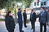 Edremit Kaymakamı'nın ziyaretçisi vardı