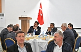 Esnaf odası başkanları bir araya geldi