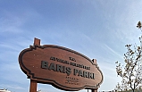 Ayvalık’ta Barış Parkı’na barışın simgesi güvercin heykeli