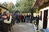 Geri dönüşümle kadına şiddete dikkat çekti