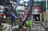 Mahallede yangın paniği