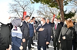Devlet erkanı Marmara Adası'na çıkarmak yaptı