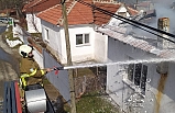 Yangın söndürülünce mahalleli derin nefes aldı
