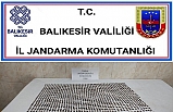 Kepsut'ta jandarmadan kaçak kazı operasyonu
