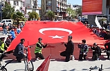 Burhaniye'de öğrenciler bisiklet şenliğinde buluştu