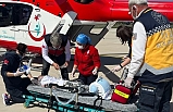 Helikopter Ambulansı 11 aylık bebek için havalandı