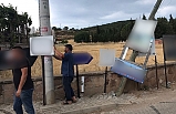 İzinsiz Levhalar Kaldırıldı