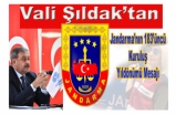 Jandarma 183. yılını kutluyor. Vali Şıldak, mesaj yayınladı