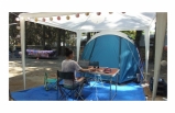 Burhaniye de karavan ve çadır turizmi gelişti