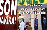 Çuvallı hırsız, Edremit polisini görünce çuvalladı  