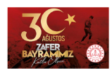 Havran İlçe Millî Eğitim Müdürü Yusuf Söbüoğlu’nun  30 Ağustos Zafer Bayramı Mesajı