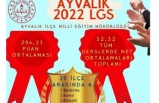 LGS’de Balıkesir 2. si Ayvalık’tan çıktı