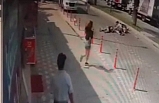 Edremit’te motosiklet, aniden açılan aracın kapısına çarptı  