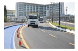 Kamyon ve servis sürücüleri  OSB yolundan memnun