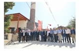 120 yıllık tarihi camide  yeniden ezan sesi