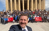 Balıkesirli gençler Ata’nın huzurunda 