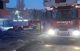 Düşmeye karşı itfaiye seferber oldu