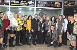 Burhaniye'de kadın esnaflar stres attı