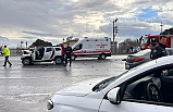 Edremit yine öğretmenevi kavşağı, yine kaza