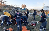 Yine traktör, yine kaza: 1 yaralı