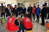 Yurtlar depremzedelere açıldı