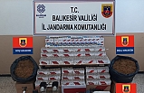 Edremit jandarmadan makaron operasyonu